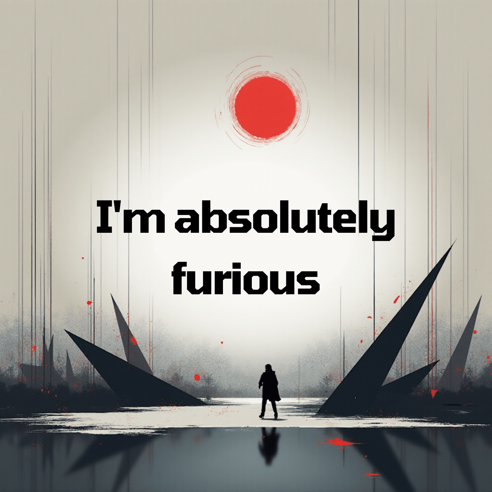 I'm absolutely furious