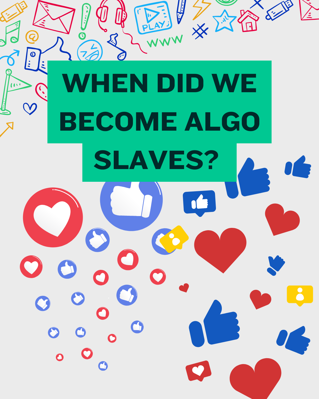 When Did We Become Algo Slaves?